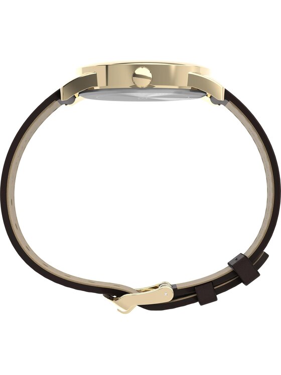 Timex Timex Zegarek TW2Y12700 Brązowy