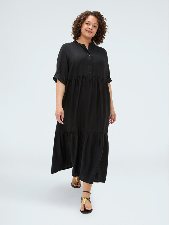 Fiorella Rubino Fiorella Rubino Abito da sera 7025T001876N033 Nero A-Line Fit