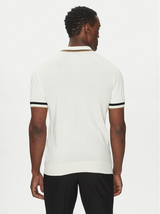 KARL LAGERFELD KARL LAGERFELD Поло 655017 552307 Білий Slim Fit