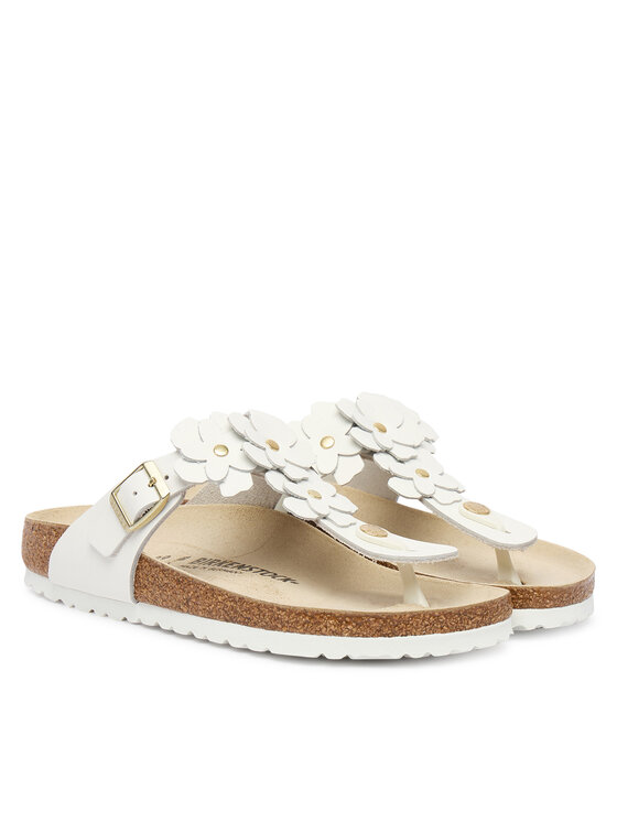 Birkenstock Birkenstock Žabky Gizeh 1026735 Bílá