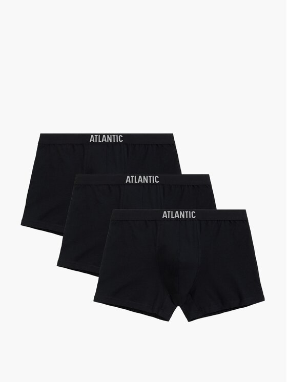 Atlantic Atlantic Bokserki sport Czarny