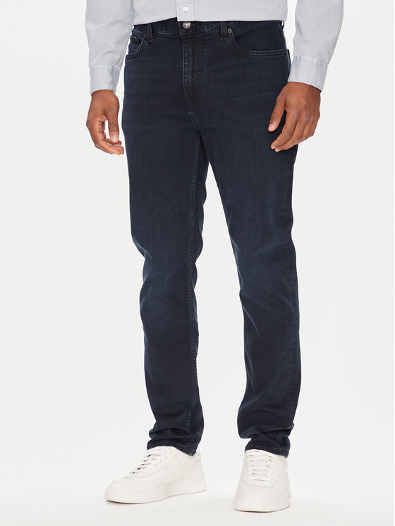 Tommy Hilfiger Tommy Hilfiger Jeansy Bleecker MW0MW40676 Tmavomodrá Slim Fit