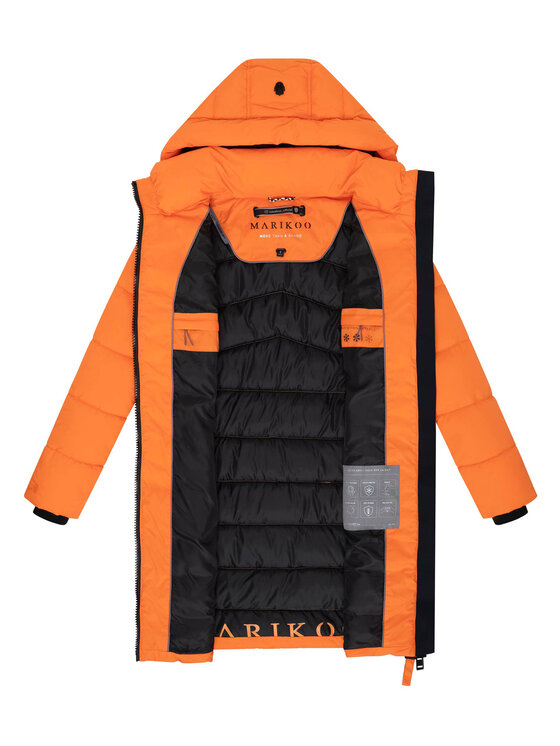 Marikoo Marikoo Kurtka zimowa Kaltnäschen Pomarańczowy Regular Fit