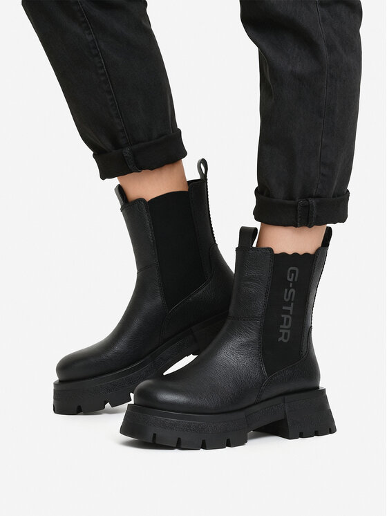 G-Star Raw G-Star Raw Боти тип челси CEO-WI16-525-03 Черен
