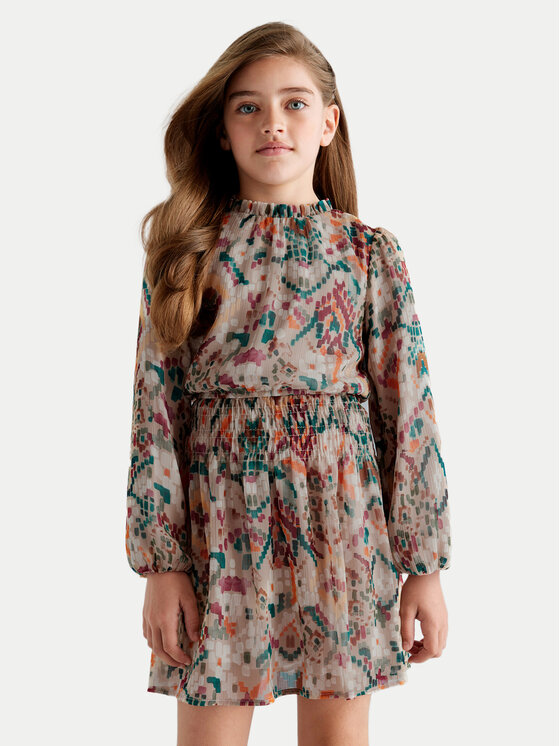 Mayoral Rochie de zi 7981 Colorat Regular Fit