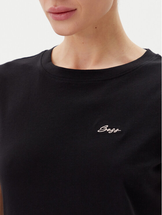 BOSS BOSS Футболка Esogo 50536628 Чорний Regular Fit