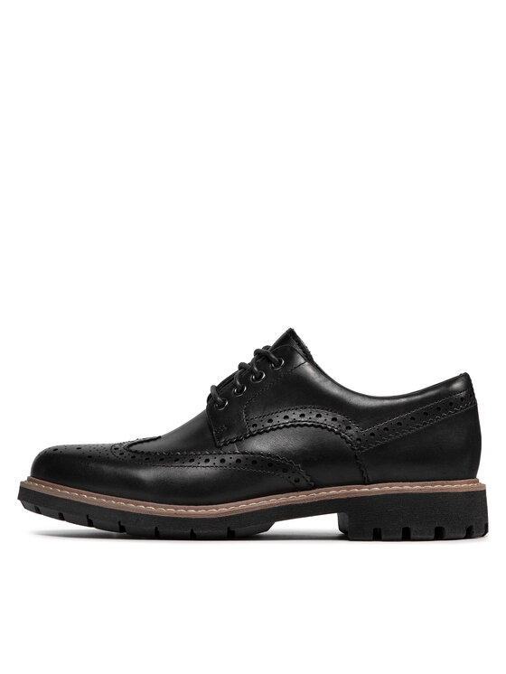Clarks Clarks Туфлі Batcombe Wing 261271927 Чорний