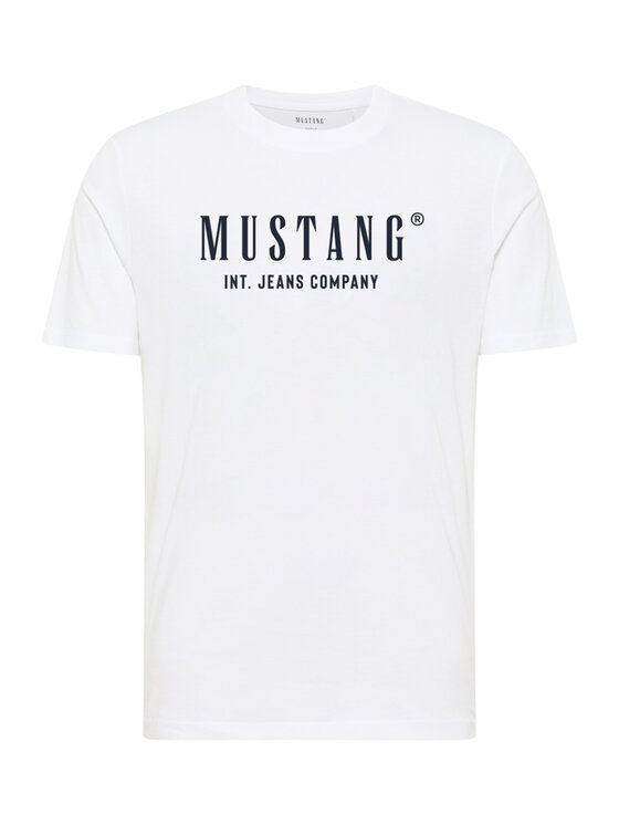 Mustang Mustang T-Shirt Style Alex Czarny Regular Fit