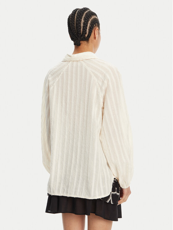 Devotion TWINS Devotion TWINS Camicia Phenomenon 025.009G Écru Loose Fit