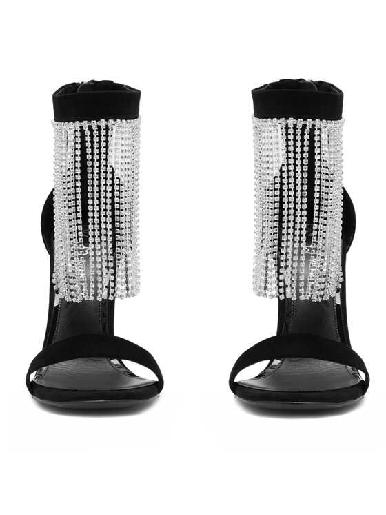 Eva Minge Eva Minge Sandale VALENTINE-2360-106 Negru