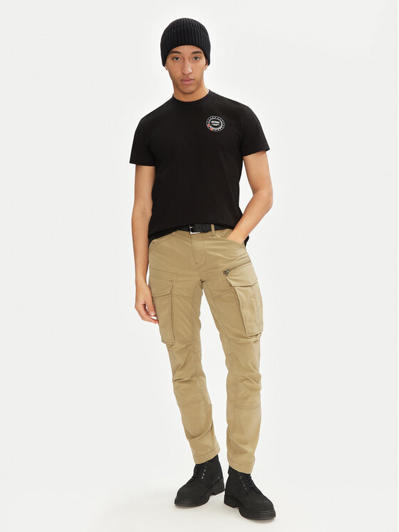 G-Star Raw G-Star Raw T-shirt Gauge D25972-C336 6484 Crna Regular Fit
