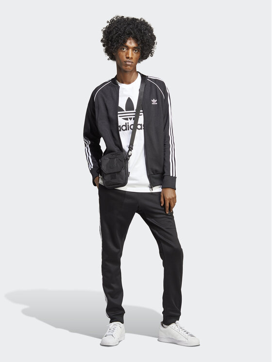 adidas adidas Спортивні штани Adicolor Classics SST Tracksuit Bottom IA4791 Чорний Slim Fit