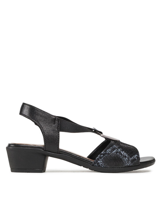 Go Soft Go Soft Sandalen WI23-BETTY-06 Schwarz