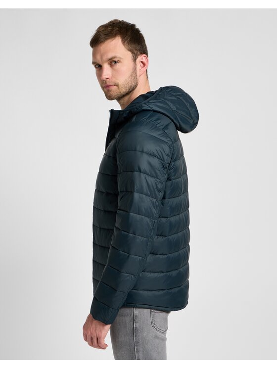 Lee Lee Kurtka przejściowa PUFFER JACKET Zielony Regular Fit