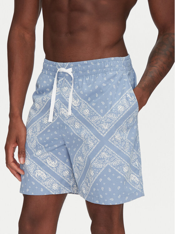 Tommy Jeans Tommy Jeans Stoffshorts DM0DM21945 Himmelblau Loose Fit
