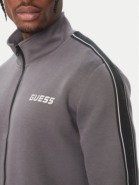 Guess Guess Mikina Z2YQ10 KB3P2 Tmavě šedá Regular Fit