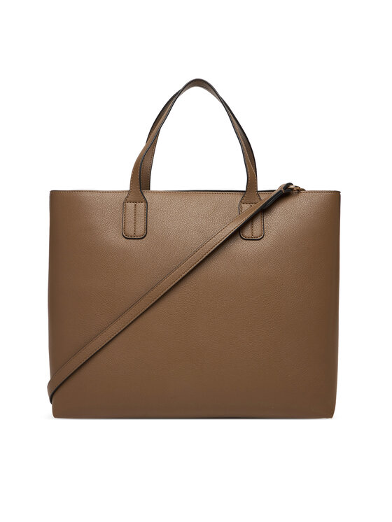 Tommy Hilfiger Tommy Hilfiger Geantă Th Icon Satchel AW0AW18122 Maro