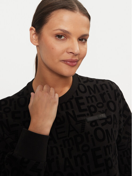 EA7 Emporio Armani EA7 Emporio Armani Sweatshirt 7W000002 AF10195 UC001 Schwarz Relaxed Fit