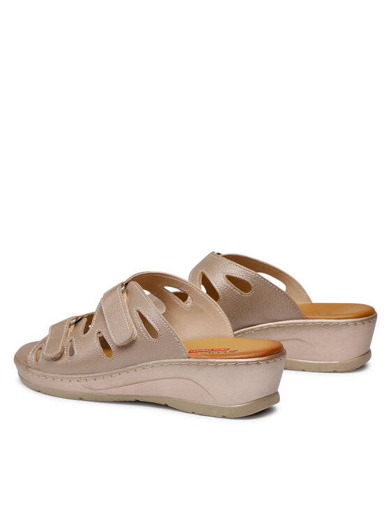 Go Soft Go Soft Pantoletten WI16-SHEENA-04 Beige