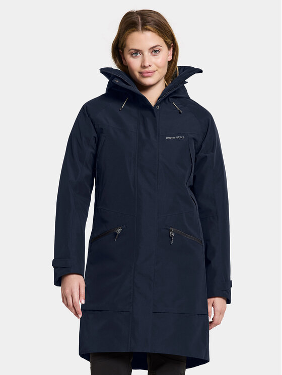 Didriksons Parka Ilma Wns Parka 8 504813 Tamnoplava Regular Fit