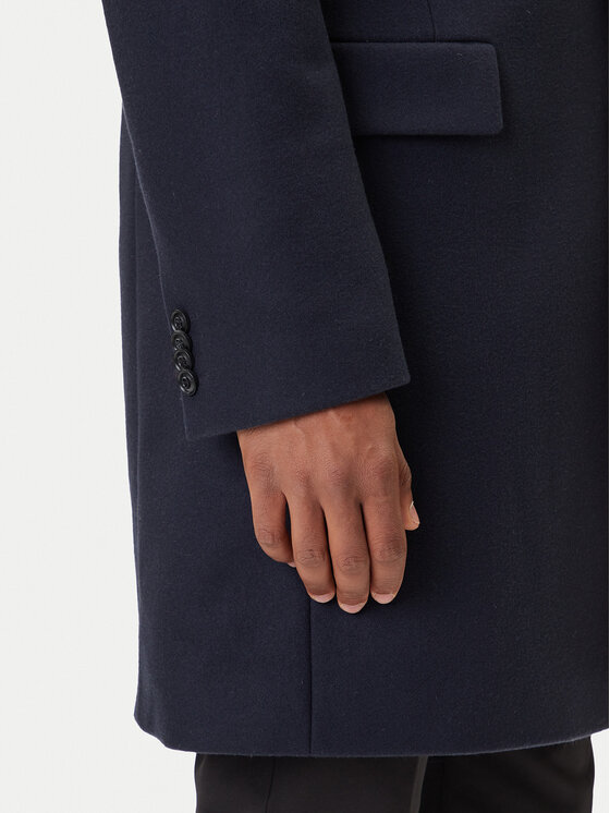 HUGO HUGO Vuneni kaput Migor2541 50546528 Tamnoplava Slim Fit
