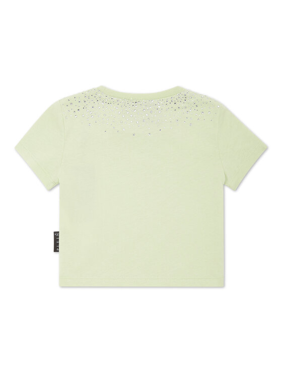 PHILIPP PLEIN PHILIPP PLEIN T-Shirt 28143 Zielony Regular Fit