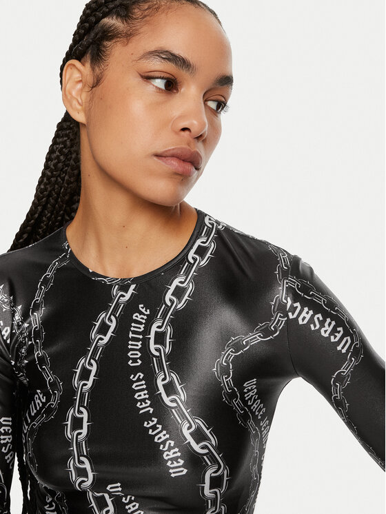 Versace Jeans Couture Versace Jeans Couture Body 77HAM2A1 JS417 Černá Slim Fit