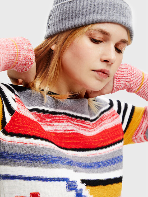 Maglione Lola 22WWJF32 Multicolore Regular Fit