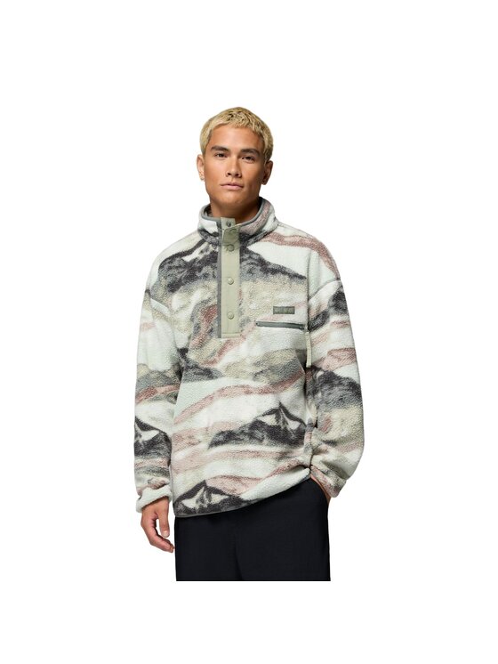 Columbia Columbia Polar Helvetia II Printed Half Snap Fleece 2098461344 Kolorowy Regular Fit