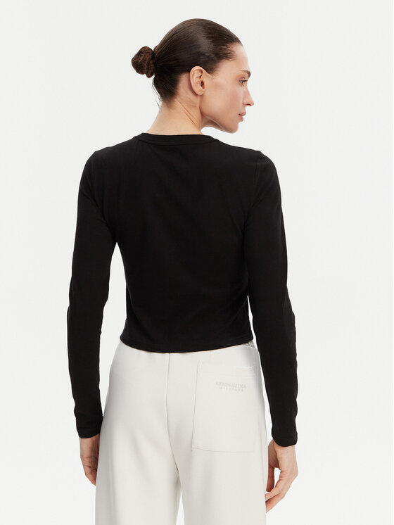 DKNY DKNY Bluzka DP4T9979 Czarny Regular Fit