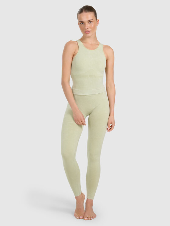 4F 4F Koszulka techniczna YOGA Zielony Slim Fit