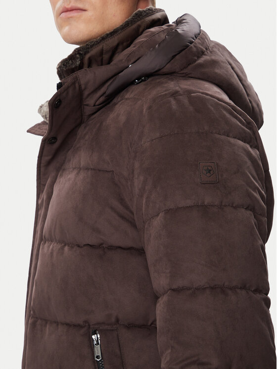 Milestone Milestone Winterjacke MSLukas 630372 11445 Dunkelbraun Regular Fit