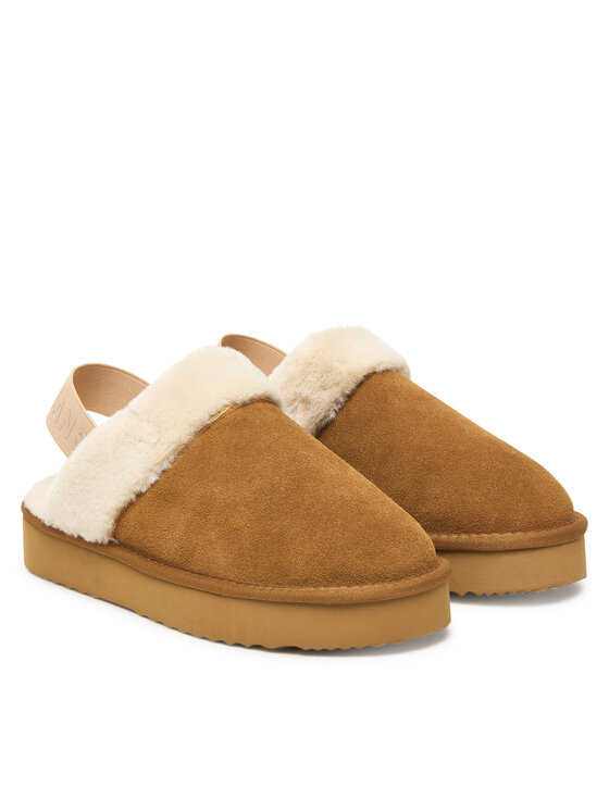 Pepe Jeans Pepe Jeans Naminės šlepetės Dissy Tape W PLS100001 Ruda