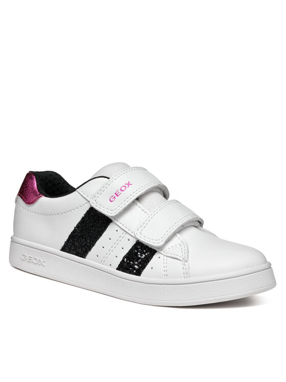 Geox Meisjes Eclyper Girl A Sneaker, Wit, 37 EU
