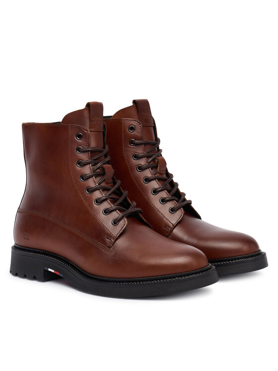 Tommy Hilfiger Tommy Hilfiger Stiefel Comfort Lwt FM0FM05593 Braun