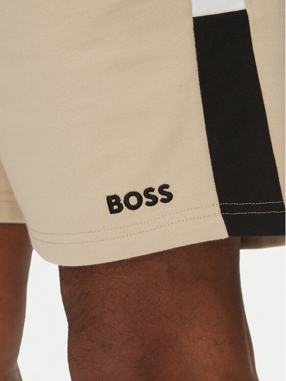 BOSS BOSS Sportske kratke hlače Iconic 50540730 Bež Regular Fit