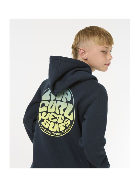 Rip Curl Rip Curl Bluza Wetsuit Icon Hood-Kid Granatowy Standard Fit
