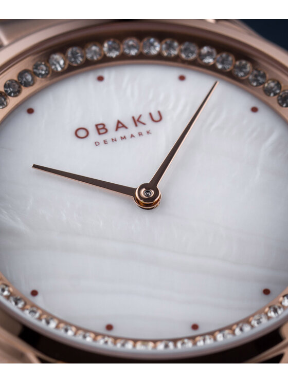 Obaku Obaku Hodinky V261LEVWSV Ružové zlato