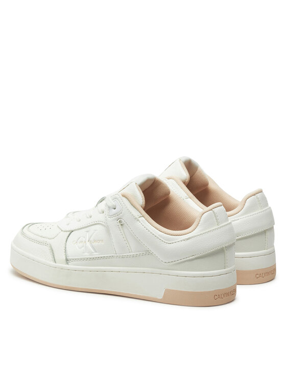 Calvin Klein Jeans Calvin Klein Jeans Αθλητικά Basket Cupsole Low Mix YW0YW01650 Λευκό