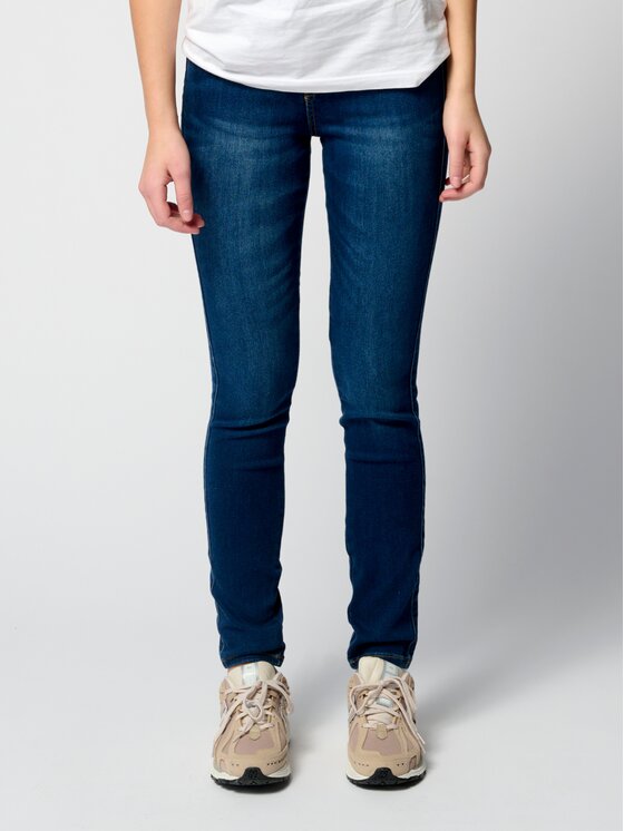 Jeansy, rozmiar XL/30, Niebieskie, Oryginalne jeansy Skinny Performance – ciemnoNiebieskie dżins