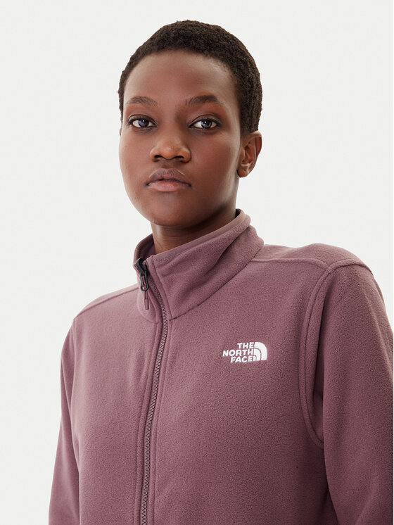 The North Face The North Face Fleece Glacier NF0A8D2F Μπορντό Regular Fit