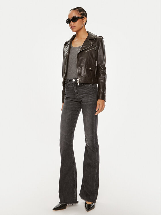 PINKO Pinko Джинси Flora 100561 A21X Чорний Regular Fit