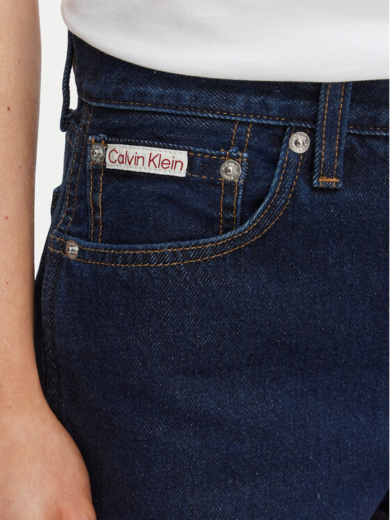 Calvin Klein Jeans Calvin Klein Jeans Szorty jeansowe LV047F768G Granatowy Slim Fit