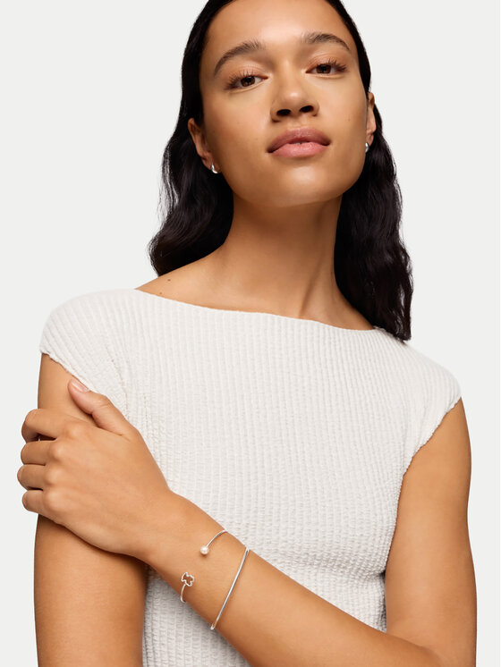 TOUS TOUS Zapestnica New Silueta 1004439070 Srebrna