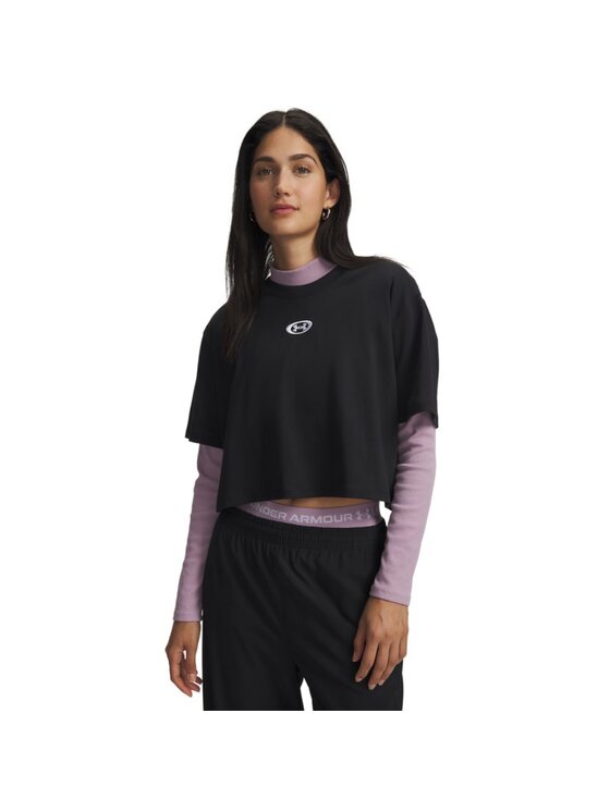 Under Armour Under Armour T-Shirt 6015217 Czarny Oversize