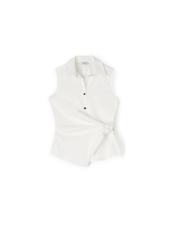 Motivi Motivi Camicia 5229Q000794N011 Bianco Regular Fit
