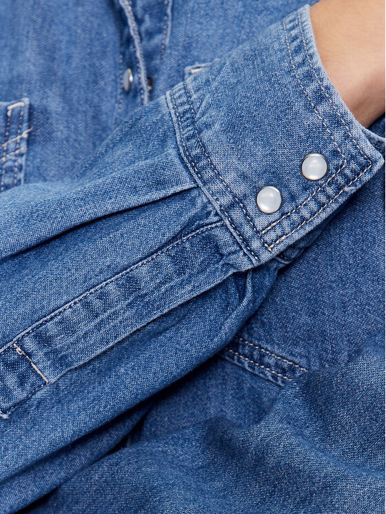 Levi's® Levi's® džinsiniai marškiniai Donovan Western A5974-0008 Mėlyna Relaxed Fit