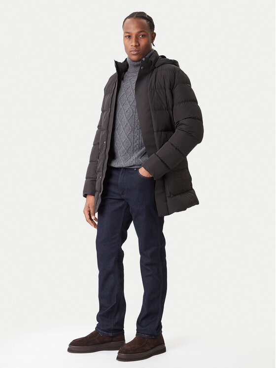 Geox Geox Geacă de iarnă Pieve M5628N T3270 F9000 Negru Regular Fit