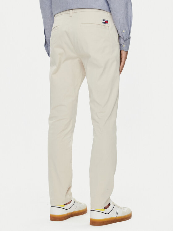 Tommy Jeans Tommy Jeans Παντελόνι chino Austin DM0DM19486 Μπεζ Slim Fit