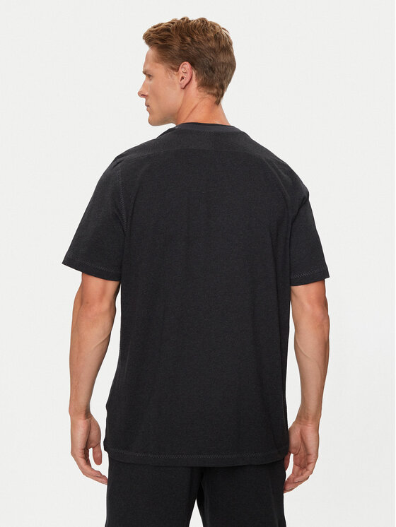 adidas adidas Marškinėliai Seasonal Essentials IW6358 Juoda Regular Fit